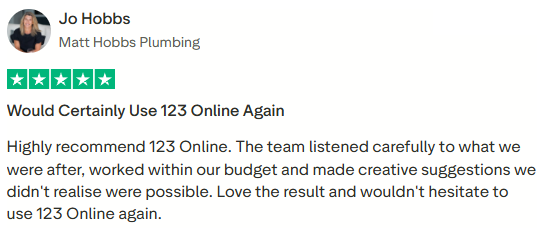 Jo Hobbs Website Testimonial