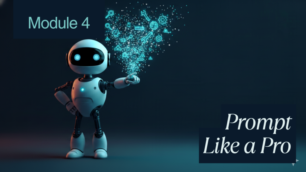 Copy of Copy of Friendly AI Robot with Holographic Checklist