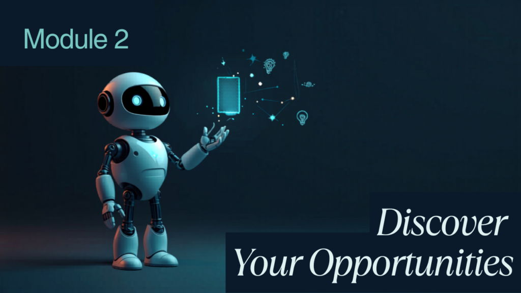 Friendly AI Robot with Holographic Checklist