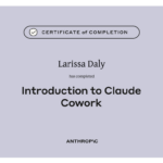 Intro to claude cowork cert